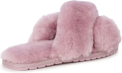 Vista 4 de EMU Australia Pantuflas Mayberry 11 para mujer, Rosa (Blush)