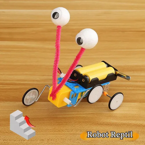Vista 8 de Juego de 4 kits de robot a granel para niños, juguetes de construcción STEM