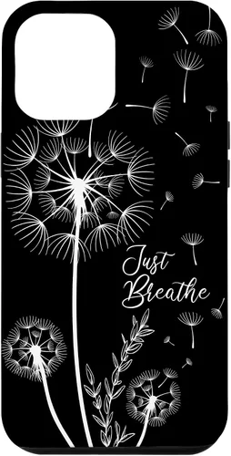 Vista 26 de Lindo diseño de tatuaje de diente de león flechas respiración patrón caso para iPhone 17