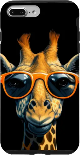 Vista 11 de Funny Giraffe with Sunglasses Case for iPhone 17