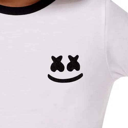 Vista 3 de InSpirit Designs Disfraz de Marshmello para niños