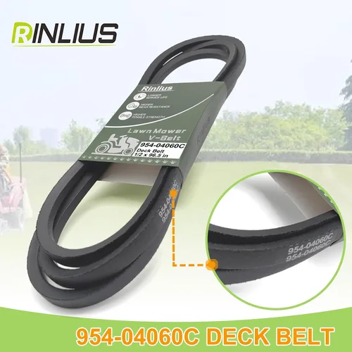 Vista 5 de Cinturón de cubierta de cortacésped 954-04060C para Craftsman Troy-Bilt Cub Cadet John Deere MTD 42 pulgadas Decks 954-04060B 954-04060 754-04060