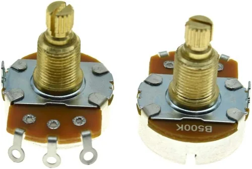 Vista 7 de Paquete de 2 botes de bajo para guitarra alfa de tamaño completo.