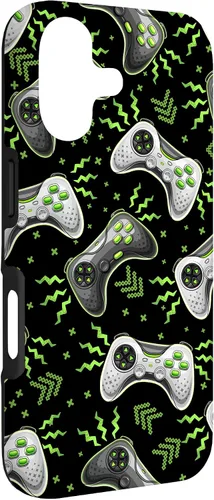 Vista 3 de Impresionante Retro Video Game Controller Gamer Boys Gaming Gift Case para iPhone 17