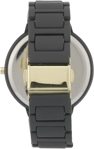 Vista 2 de Nine West Reloj de pulsera con brazalete de goma para mujer