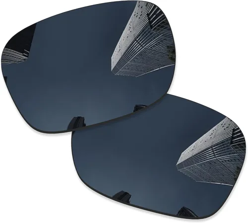 Vista 2 de 4 pares de lentes de repuesto para gafas de sol Oakley Holbrook XL OO9417, negro + titanio plateado + azul hielo + rojo fuego