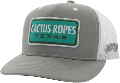 Vista 21 de HOOEY Adjustable Snapback Trucker Hat with Cactus Ropes Logo