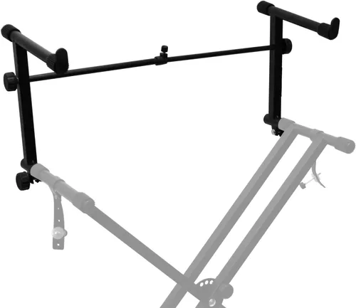 Vista 8 de GoDpsMusic CC-KSTAND - Soporte para teclado de doble soporte X-Style Pro Series