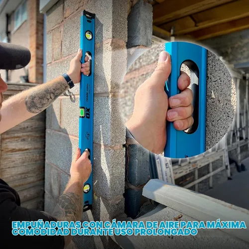 Vista 6 de OX Haz de caja de nivel de 2 pies - Nivel de aluminio de 24 pulgadas