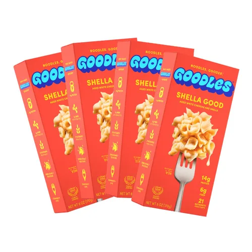 Vista 7 de 12PK CASE SHELLA GOOD envejecido blanco cheddar y conchas