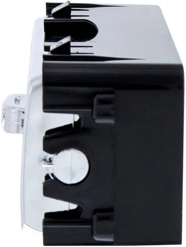 Vista 4 de C2W Ventilación de tablero central de aire acondicionado de plástico cromado para Kenworth T660, W900, T800, C500 200618