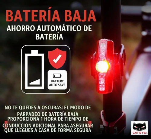 Vista 5 de CATEYE ViZ USB Rechargeable Daytime Safety Light