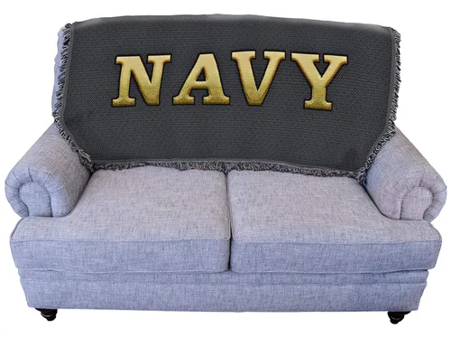 Vista 24 de Pure Country Weavers PCW - Manta fuerte de la Marina de los Estados Unidos, manta militar de regalo, tejida de algodón, fabricada en los Estados