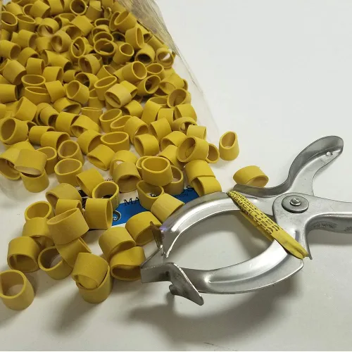 Vista 2 de JCS Bandas de langosta Garra Y Pinza para banda Kit de herramientas Bolsa. 1 Lb (alrededor de 500 pcs.)