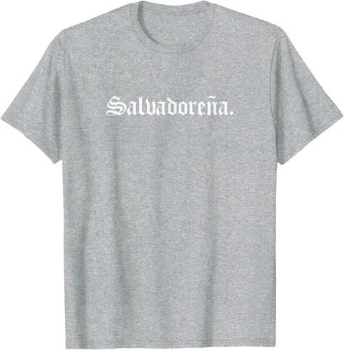 Vista 33 de Camiseta Salvadoreña Mujer, Negro