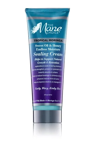 Vista 12 de The Mane Choice Tropical Moringa Sweet Oil & Honey Endless Moisture - Acondicionador para enjuagar o sin enjuague, desenreda, suaviza y nutre
