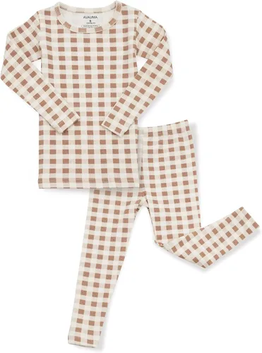 Vista 174 de AVAUMA Conjunto de pijama de algodón para bebés y niñas de 6 meses a 7 años