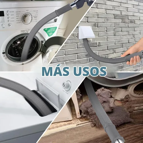 Vista 4 de PetOde Kit de limpiador de ventilación para secadora, accesorio para 2-Gris