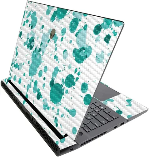 Vista 518 de MightySkins - Skin brillante con purpurina para Alienware M17 R3 (2020) y M17 R4 (2021) - Diversión de los años 90 Acabado duradero con purpurina