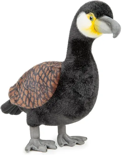 Vista 12 de Brown-headed Gull Plush Stuffed Toy, Realistic Bird Gift for Kids, 9.5in