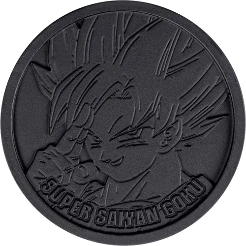 Vista 5 de Dragon Ball Super Saiyan Goku Figura de anime Figura de acción de Goku Super Saiyan de 4 pulgadas de alto contiene moneda coleccionable manga