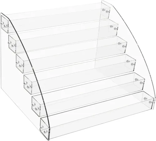 Vista 9 de Homakover Organizador de pintura acrílica de 3 capas, soporte de pintura perfecto para manualidades, almacenamiento de pinturas de pasatiempos