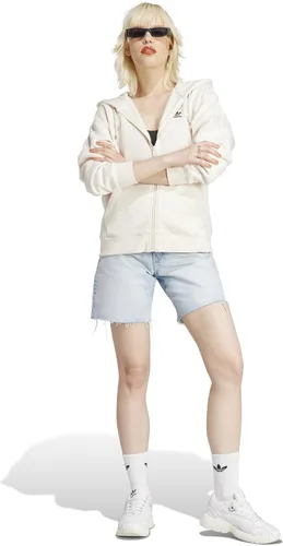 Vista 4 de adidas Originals Women's Essentials Full-Zip Oversized Boyfriend Hoodie