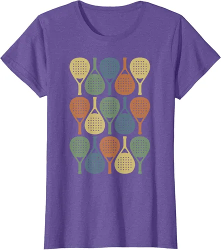 Vista 28 de Vintage Retro Padel Camiseta de Padel Sports Lover