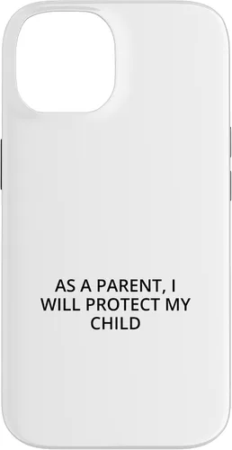 Vista 4 de As a parent, I will protect my child Case for iPhone 16