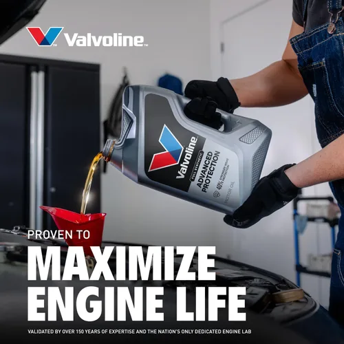 Vista 156 de Valvoline SynPower Full aceite sintético para motor, 1 Cuarto de galón, Ambar