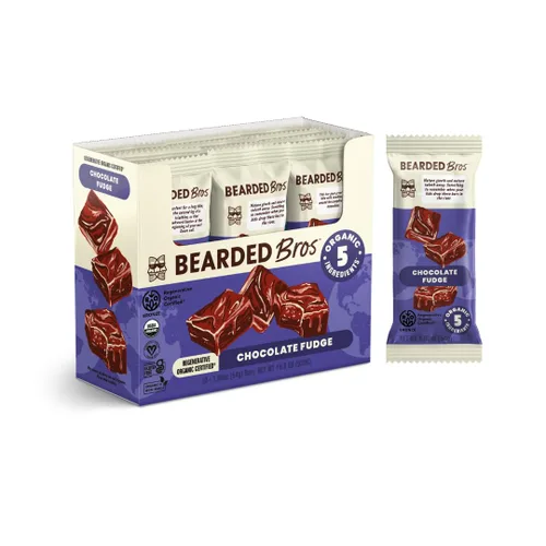 Vista 12 de Bearded Brothers Barras energéticas veganas orgánicas, sin gluten ni soja, paleo, enteras 30 Sin OMG, bajas glucémicas, altas en proteínas, fibra