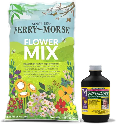 Vista 35 de Ferry Morse Mezcla para Todo Propósito Sol-Sombra a Granel Semillas de Flores Silvestres, 1 lb