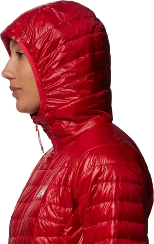 Vista 5 de Mountain Hardwear Sudadera con capucha Ghost Shadow para mujer, para senderismo, escalada y uso diario