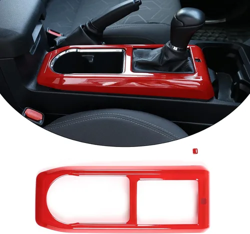 Vista 12 de Marco Protector de Panel de Cambio de Engranajes de Control ABS para Automóvil Compatible con Toyota Tacoma 2015 2016 2017 2018 2019 2020 2021 2022