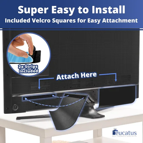 Vista 4 de EUCATUS BEST PRODUCTS & GIFTS Conjunto de Amplificador Pasivo para Altavoz de TV: Redirige el Sonido de Cine en Casa Hacia Ti, No Hacia el Piso.