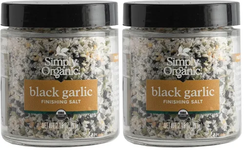 Vista 7 de Simply Organic Sales de Acabado de Ajo Negro, 2.19 onzas