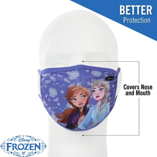 Vista 3 de Concept One Máscara Frozen para niños multicolor talla única
