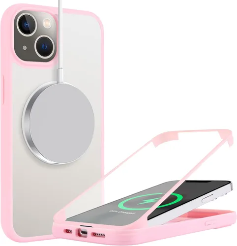 Vista 32 de Funda para iPhone 8 Plus con protector de pantalla, compatible con Magsafe, para iPhone 7 Plus, protector de pantalla integrado, funda delgada