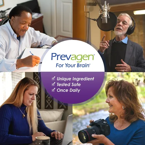 Vista 8 de Prevagen Regular Strength Mezcla de Bayas Tabletas Masticativas - 30 Tabletas (Suministro para 1 Mes) Formulado para Tu Cerebro 10 mg