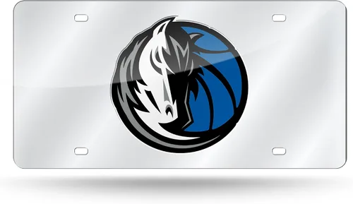Vista 17 de Rico Industries Placa de matrícula metálica con incrustaciones láser de la NBA