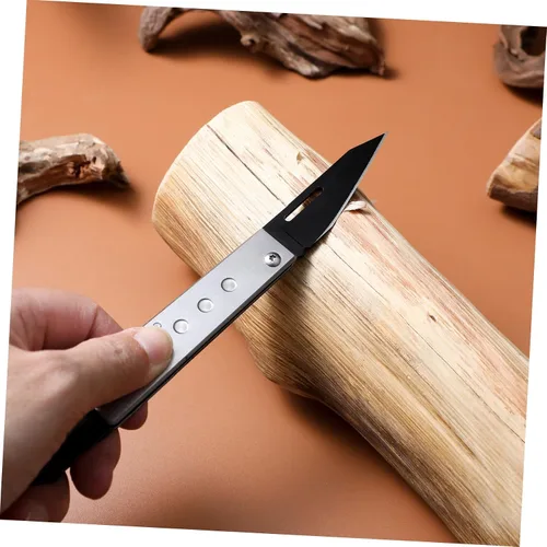 Vista 6 de Herramientas de raspador de corteza multiusos Herramienta de descortezado, herramientas de mano, tallado de troncos, carpintería, herramienta
