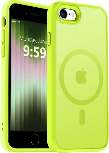 Vista 122 de MOCCA - Funda magnética resistente para iPhone XR de 6.1 pulgadas, compatible con MagSafe, funda con protección contra caídas de grado militar