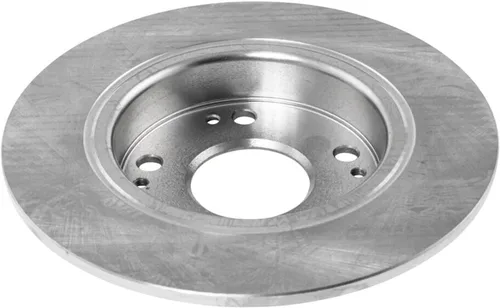 Vista 258 de Detroit Axle - Rotores de freno delantero para 04-13 Mazda 3 Rotores de frenos de disco 06-15 Mazda 5 Reemplazo: Rotor regular delantero de 11.81