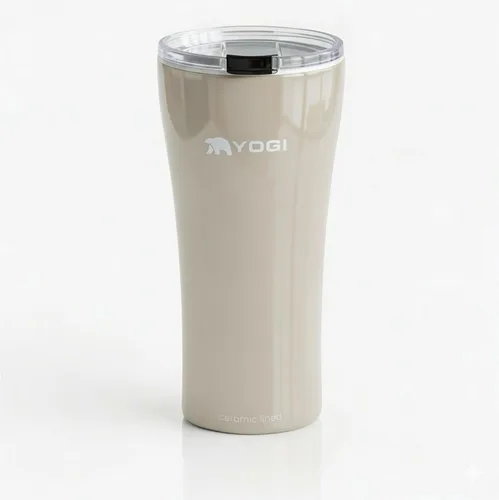 Vista 2 de YOGI Elements - Vaso de 16 onzas, color arenisca