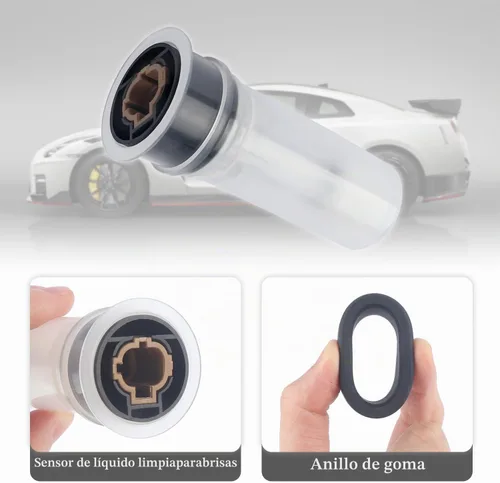 Vista 5 de Sensor de líquido para limpiaparabrisas de automóvil, sensor de líquido para limpiaparabrisas compatible con Nissan 350Z 370Z GT-R Quest Maxima