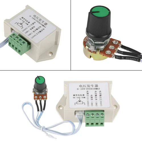 Vista 3 de Generador de señal, módulo generador de voltaje CC, 0-10V 10mA Generador de señal de voltaje analógico ajustable módulo de fuente de alimentación