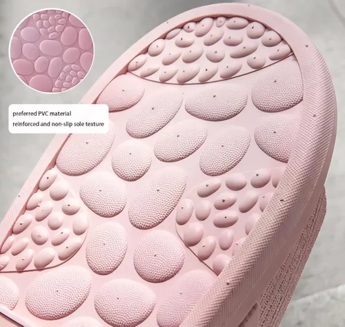 Vista 6 de Acupressure Massage Slippers Therapeutic Reflexology Sandals for Foot Acupoint Massage Shiatsu Arch Pain Relief Non-Slip Massage Shoes for Bath