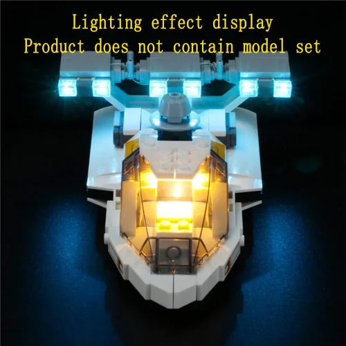 Vista 7 de GEAMENT Kit de luces LED compatible con LEGO Mos Eisley Cantina - Juego de iluminación para modelo de construcción 75290