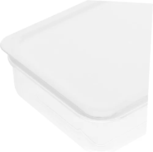 Vista 9 de Recipientes de alimentos para refrigerador resistentes al desgaste con tapas, cajas rectangulares transparentes para almacenamiento de carne