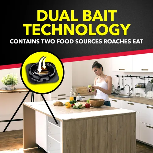 Vista 6 de Raid Double Control - Cebo para cucarachas grandes (8 unidades (paquete de 1))